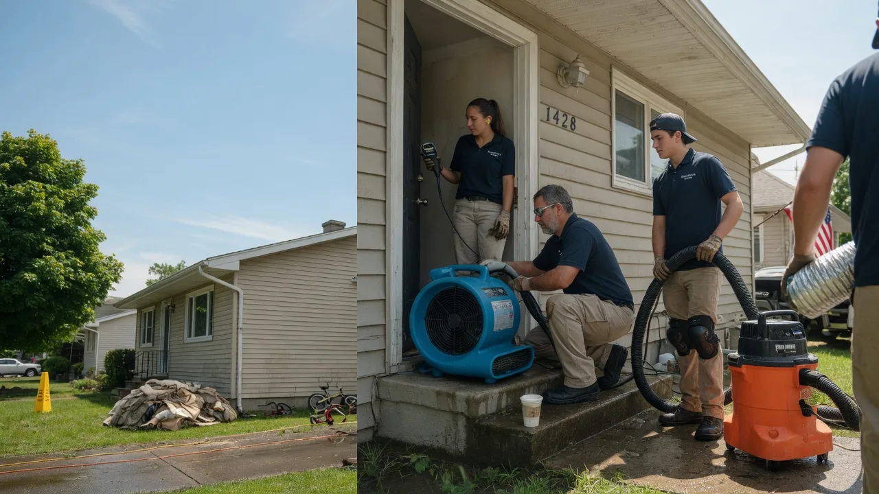 Water Damage Restoration in Versailles, OH near me
